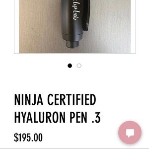 Lux lip lab ninja Hyaluron injection pen